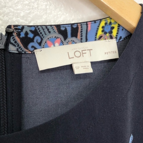 PETITE Loft Long Sleeve Dress - Picture 4 of 7